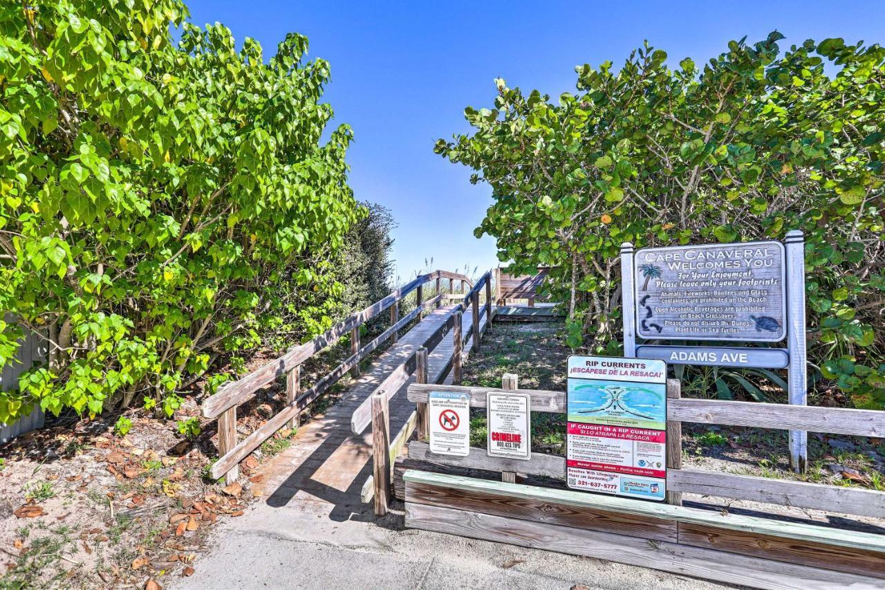 Cape Canaveral Home With Balcony Walk To Beach Exterior photo